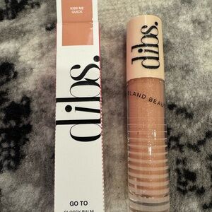 Dibs Kiss Me Quick Glossy Balm - Shimmering Nude